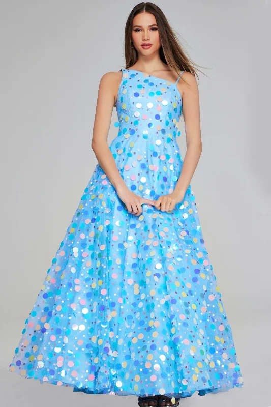 Women's Sweetheart-Neck DressesJovani K23877 A Line Prom Long Ball Gown Girls Dresses