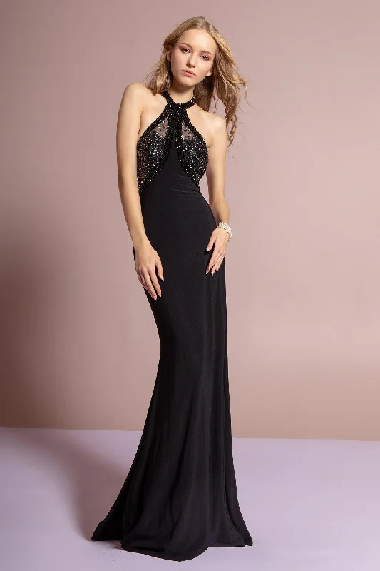 Women's Keyhole Collar DressesGLS GL1330X Black XS Sale