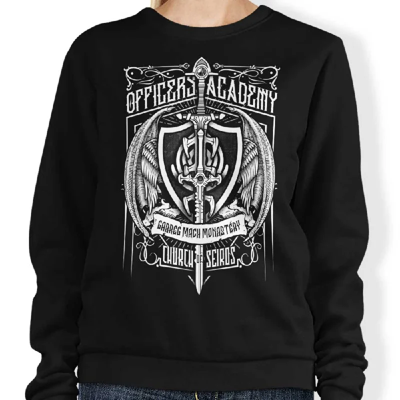 Women's Blouse with Wide CollarOfficer's Academy - Sweatshirt