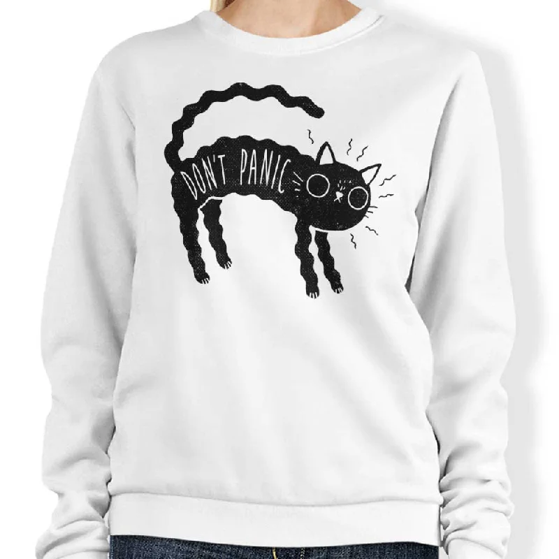 Women's Blouse with Straight HemDon't Panic - Sweatshirt
