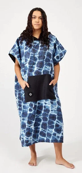 Women's Blouse with Narrow CollarChanging Poncho Small/Medium