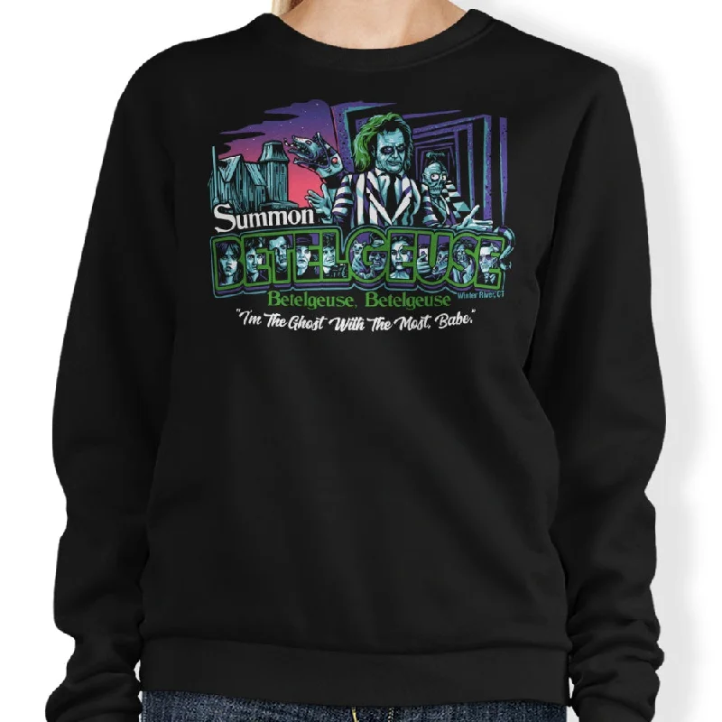 Women's Silk BlouseSummoning in Winter River - Sweatshirt