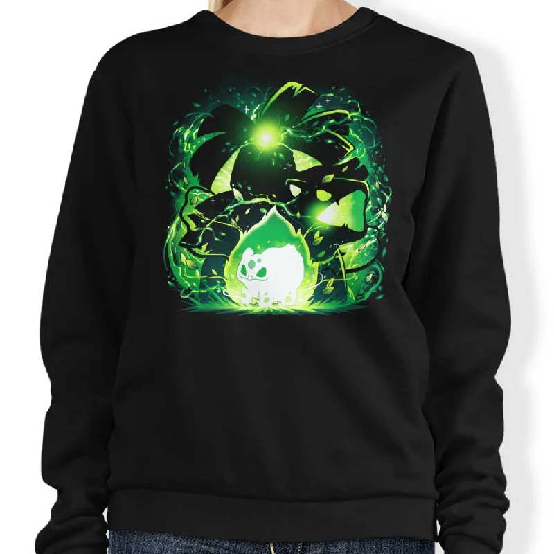 Women's Blouse with Peter Pan CollarFrenzy Plant - Sweatshirt