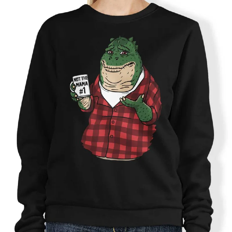 Women's Blouse with Boat NeckNot the Mama - Sweatshirt
