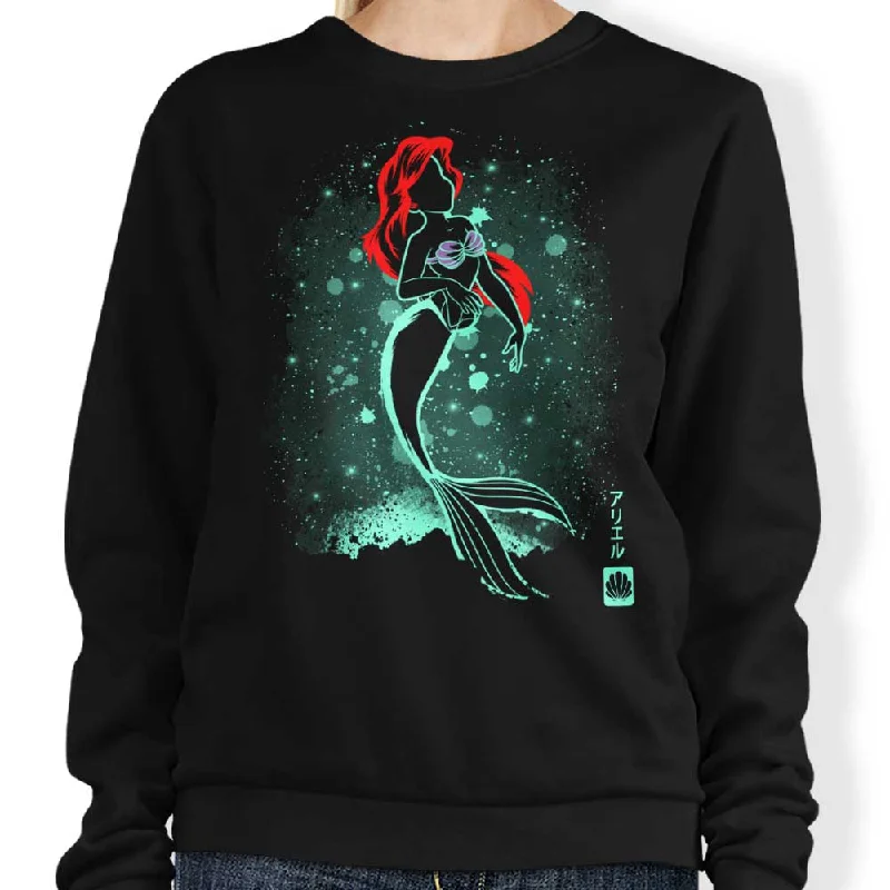 Women's Blouse with Rounded CollarThe Atlantican Princess - Sweatshirt