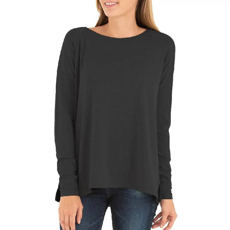 Women's Blouse with ShirringWomen's Bamboo Everyday Flex Long Sleeve