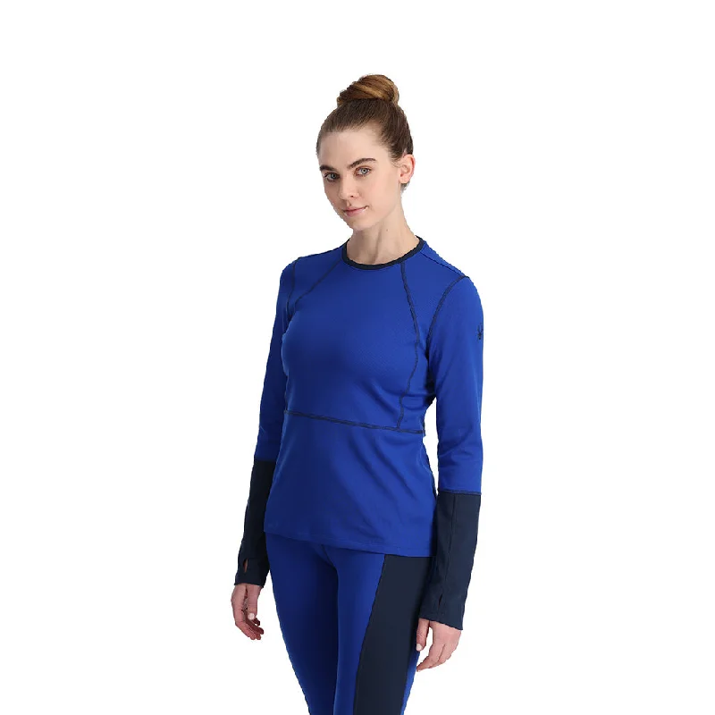 Women's Blouse with Square CollarWomens Charger Crew - Electric Blue