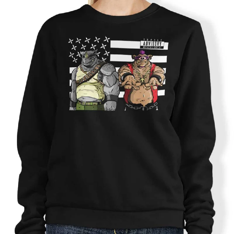 Women's Blouse with Mandarin CollarHenchman Forever - Sweatshirt