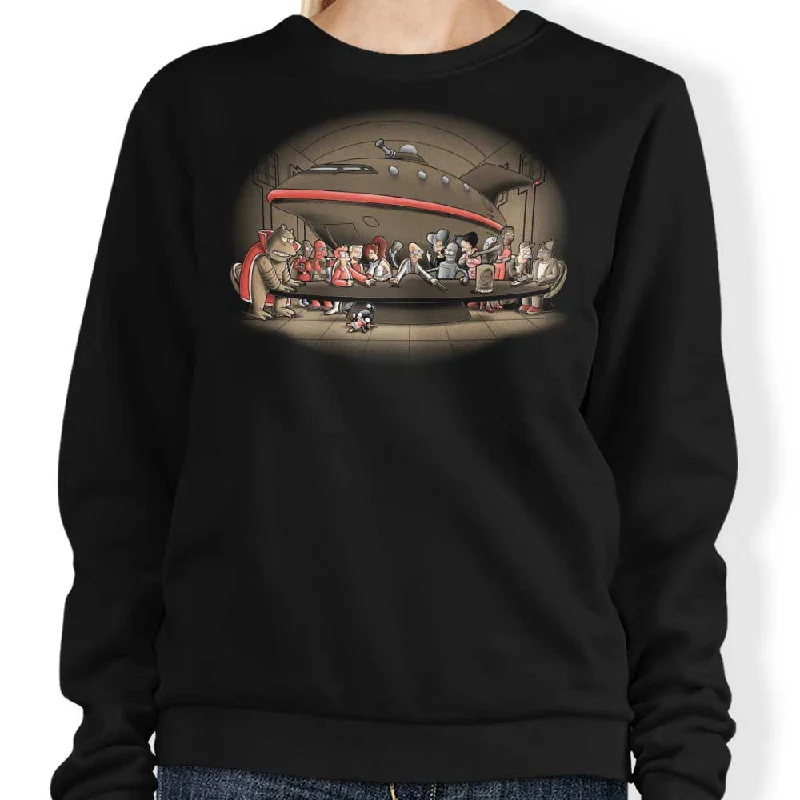Women's Blouse with Square NeckFuture Dinner - Sweatshirt