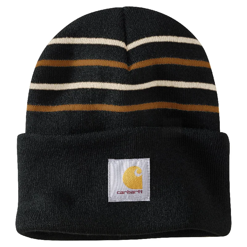 Women's Blouse with RufflesKnit Striped Beanie