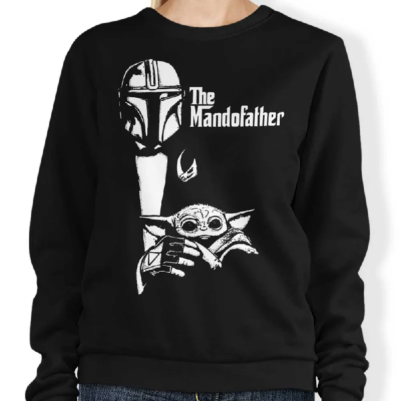 Women's Blouse with Lapel CollarThe Mandofather - Sweatshirt