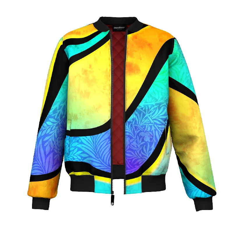 Women's Hooded CoatsMandarinfish Bomber Jacket
