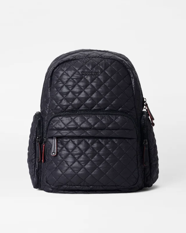 Black Rec Pocket Metro Backpack