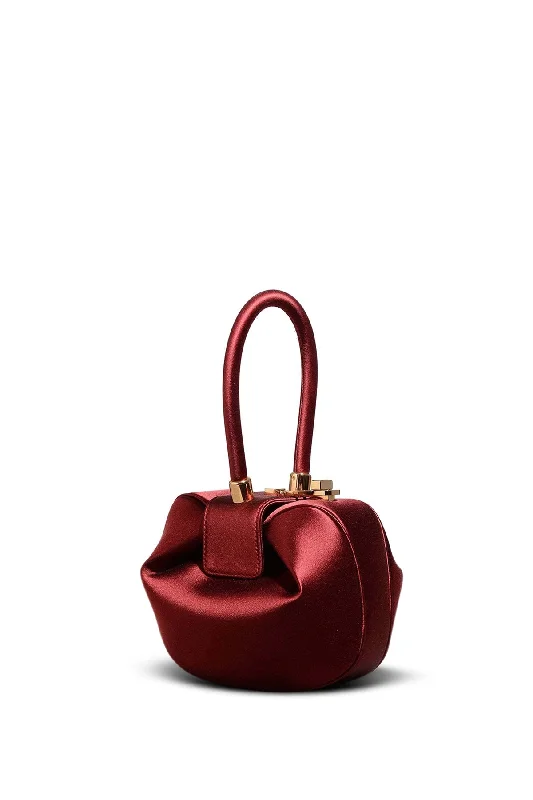 Demi Bag in Ruby Satin