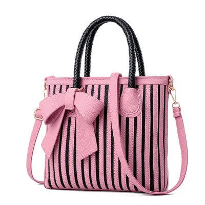 pink handbag / China