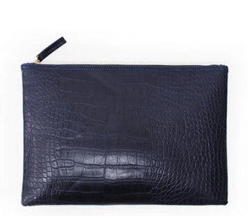 blue clutch / China / 30cm