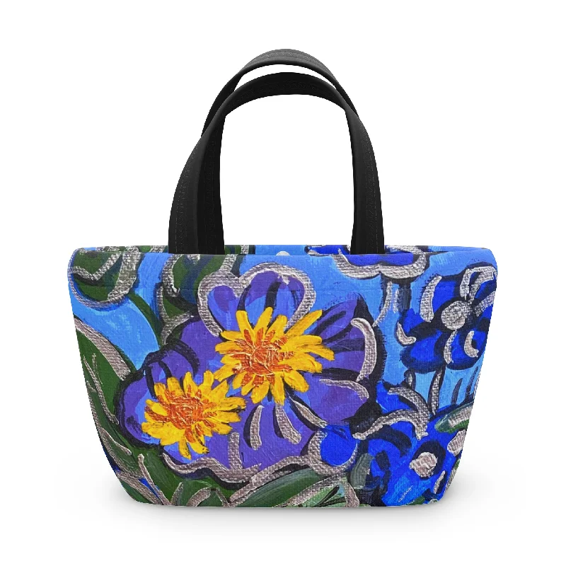 Neoprene Lunch Bag - The Happy Blues