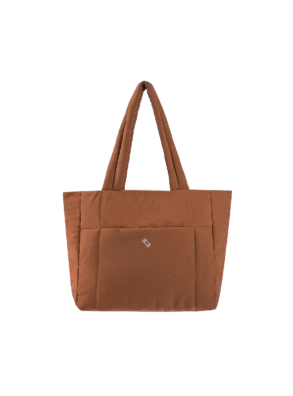 Puffer Shopper (Pecan)