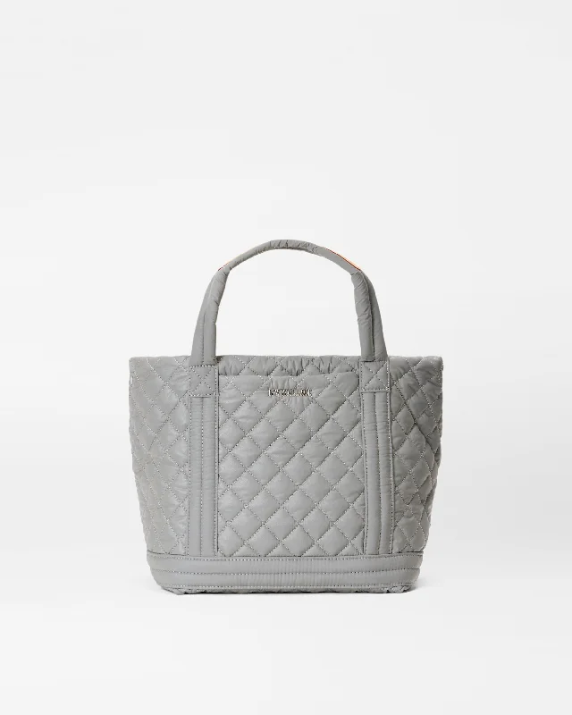 Silver Reflective Small Empire Tote