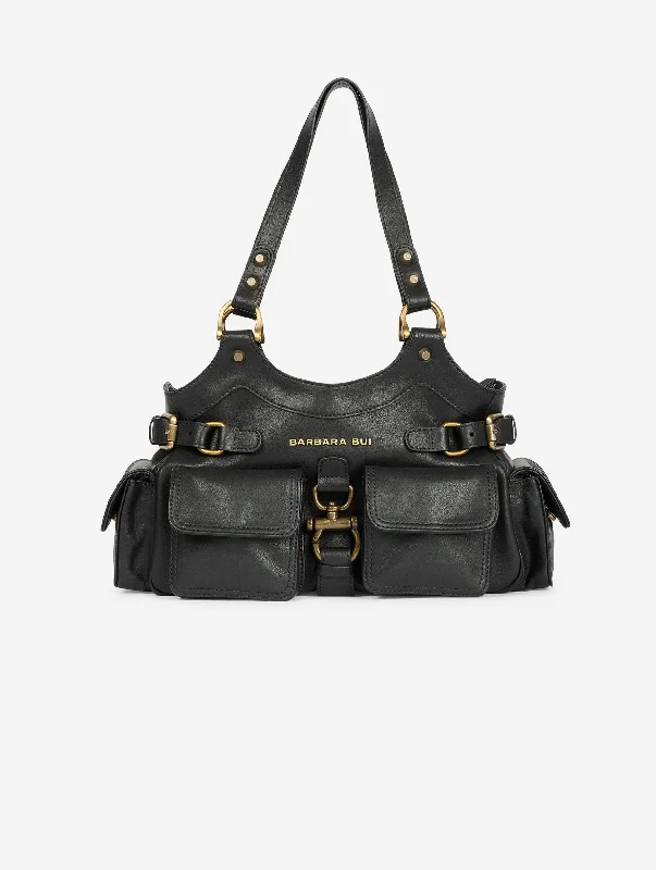 Sac BB Re-edition en cuir noir