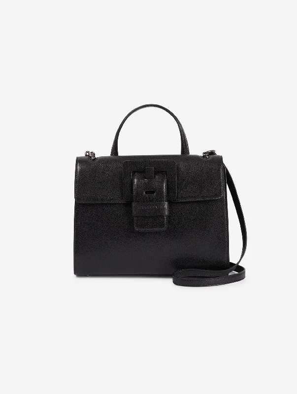 sac kill me en cuir noir