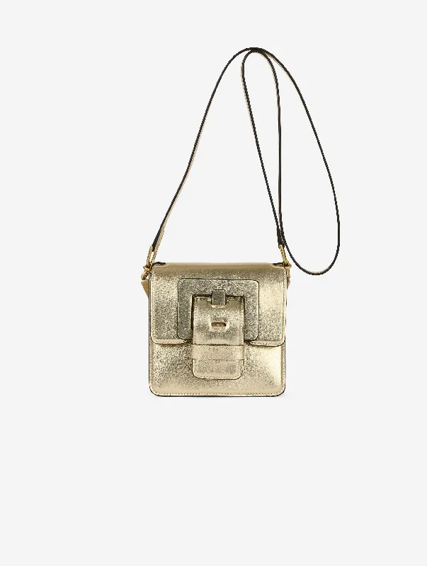 Sac Love Me en cuir or