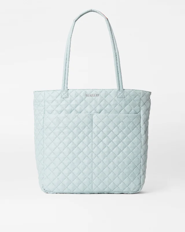 Silver Blue Large Metro Quatro Tote