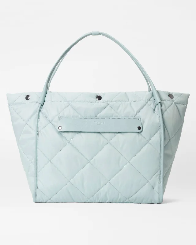 Silver Blue Large Madison Shopper