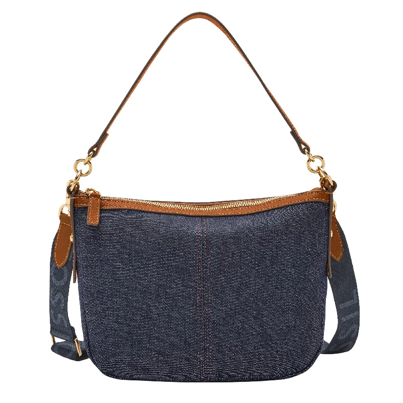 Jolie Denim Crossbody Bag