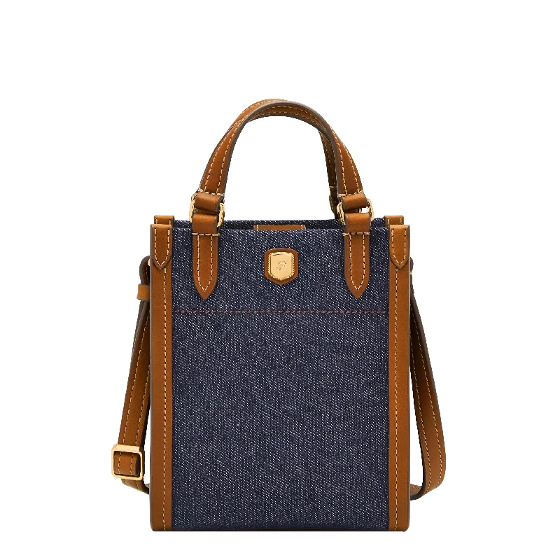 Gemma Denim Mini Tote